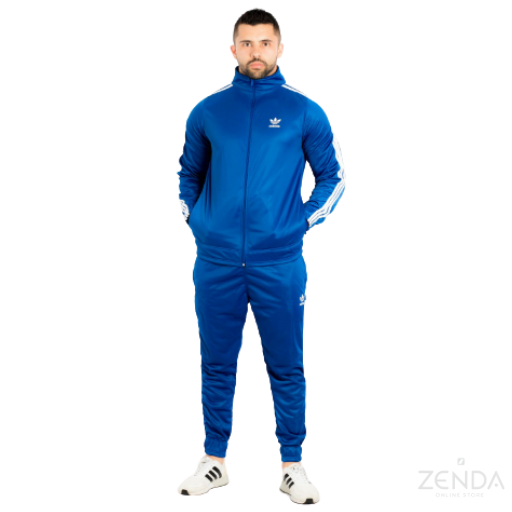 Conjunto Adidas Hombre AZULREY- SUDADERA