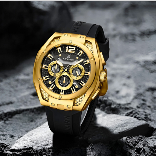 Reloj Naviforce Casual Dorado