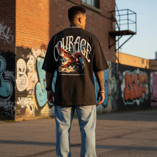 Camiseta Oversize COURAGE