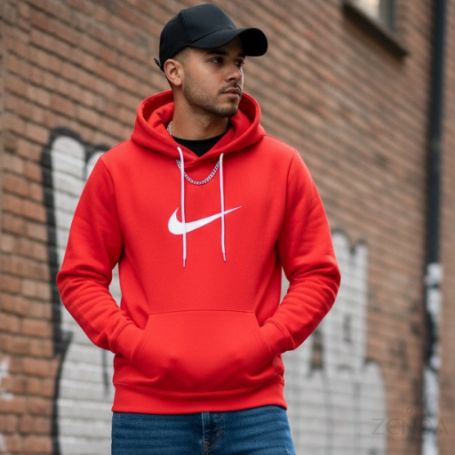 Buso Algodón Rojo Nike