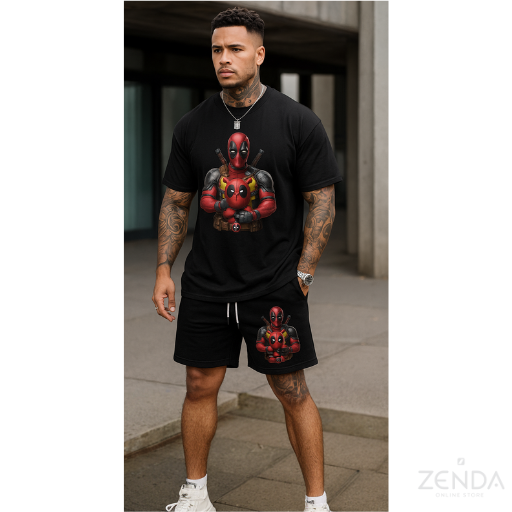 Camisa + Pantaloneta Deadpool