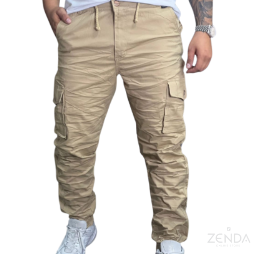 Pantalón Jogger Cargo Drill Táctico