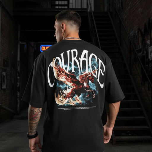 Camiseta Oversize COURAGE