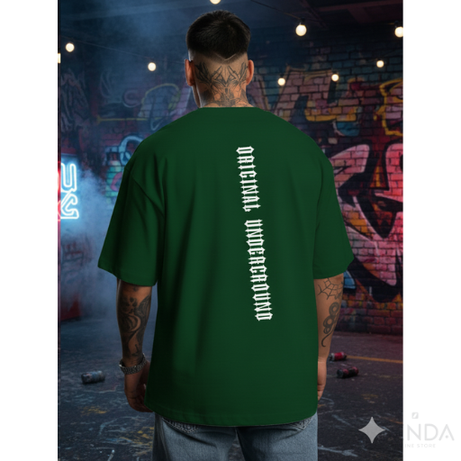 Camiseta OVERSIZE Color Verde