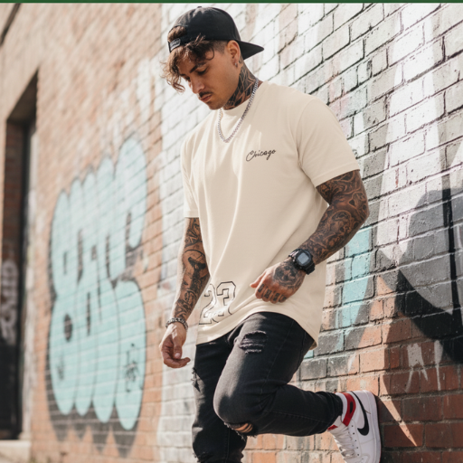 Camiseta Oversize Chicago