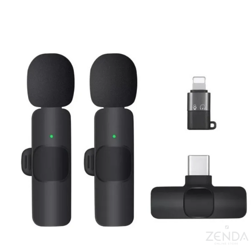Microfono Inalambrico Doble para Tipo C