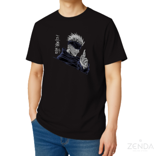 Camiseta Anime Gojo Manga Mode Hombre