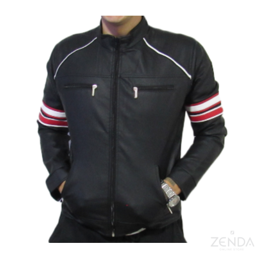 Chaqueta en cuero tex m20 para hombre