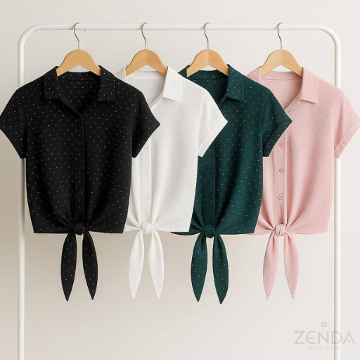 Blusa Camisera Brillos Martina