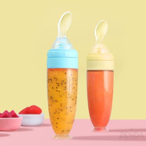 Cuchara para bebes tetero dispensador