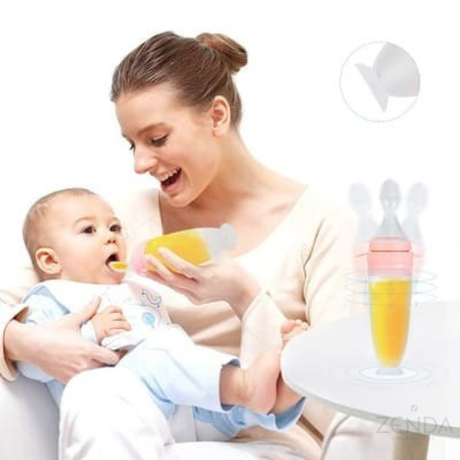 Cuchara para bebes tetero dispensador