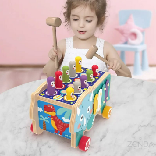 Juguetes Montessori De Madera 6 En 1 Par