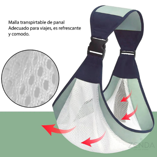 Cargador Portabebés Cangurera Bebe