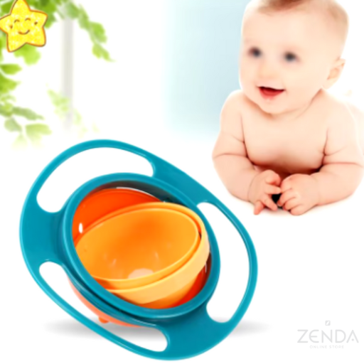 Plato Giratorio Antiderrames Para Bebes